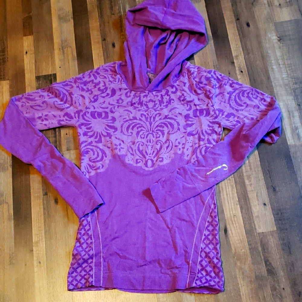 Purple Climawear Women's Hooded Top